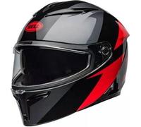 Casco Integrale Bell Lithium 2025 Shear Grigio Metallizzato Rosso S