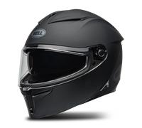 Bell Lithium Solid, casco integrale XXL male Nero Opaco