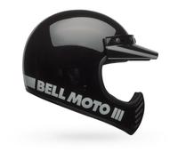 Bell Moto-3 Classic, casco a croce XS male Nero/Bianco