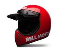 Casco Integrale Bell Moto-3 Classic Gloss Red Taglia:L