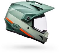 Casco Integrale Bell MX-9 ADV Mips Trail Green/Orange