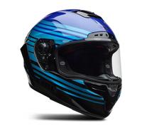 Bell Race Star DLX Flex Dash, casco integrale S female Blu/Azzurro/Nero