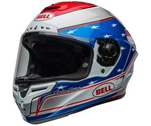 Casco Integrale Bell Race Star Flex 2024 Beaubier Bianco Blu Rosso S