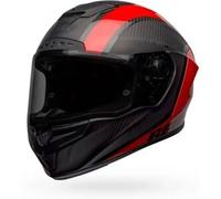 Casco Integrale Bell Race Star Flex DLX Tantrum2 Rosso Nero Opaco Lucido S