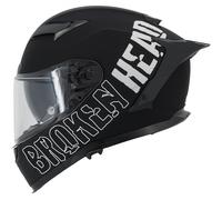 Broken Head Street Division Black Edition Casco Integrale con Visiera