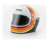Casco Integrale Blauer 80s Bianco Lucido ECE22-06 L