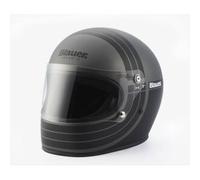 Blauer 80's casco, nero-argento, taglia M