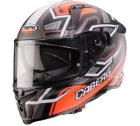 Casco Integrale Caberg Avalon X Brama Nero Opaco Rosso Fluo Antracite S