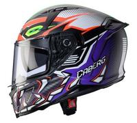 Caberg Avalon X Gurkha, casco integrale XXL male Opaco Nero/Arancione/Verde/Lilla