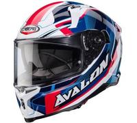 Casco Integrale Caberg Avalon X Optic Bianco Blu Rosso XL
