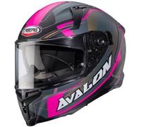 Caberg Avalon X Optic, casco integrale M male Opaco Grigio/Nero/Fucsia
