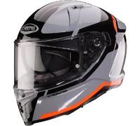 Casco Integrale Caberg Avalon X Pure Grigio Nero Rosso Fluo S