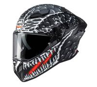 CABERG DRIFT EVO II CROK MATT BLACK / ANTHRACITE / RED S CASCO INTEGRALE