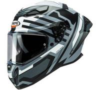 Casco Integrale Caberg Drift Evo II Horizon Grigio Opaco Nero Bianco XL