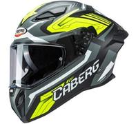 Caberg Drift Evo II Jarama, casco integrale M male Opaco Nero/Grigio/Giallo Fluo