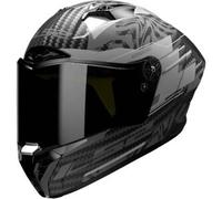 Casco Integrale Carbonio LS2 FF805 Thunder C Gp Aero Polar Nero Opaco XS