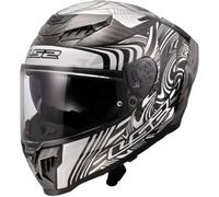 Casco Integrale LS2 FF807 Dragon Argento3XL Argento