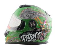 Casco Integrale Casco Per Bambini Casco Da Moto Mejia Verde Casco Jet