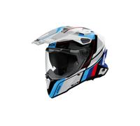 CASCO INTEGRALE COMMANDER 2 SKIP WHITE RED GLOSS | AIROH | MotoCharlie