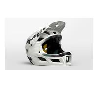 Casco integrale con mentoniera magnetica removibile MET Parachute MCR Mips 2024 - Taglia: L, Colore: Bianco