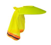 Casco integrale con protezione solare integrata | Protezione solare per casco - Sedile regolabile Protezione UV traspirante per viso testa lavoro escursionismo giardino ciclismo