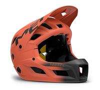 Casco Integrale Convertibile da Enduro, Trail e E-MTB MET Parachute MCR MIPS - Convertibile, Sicuro, Ventilato, Visiera Regolabile, Rust Black, Opaco