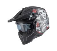 Casco Integrale Convertibile Premier Subverter DB9BM nero opaco