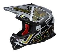 Casco Integrale Cross SMK ALLTERRA X-ACES Nero Oro XXL
