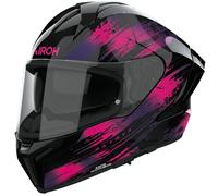 Casco integrale da moto Airoh MATRYX Reflex viola lucido M