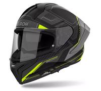 Casco integrale da moto Airoh MATRYX Rocket giallo opaco 2XL
