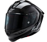 Casco integrale da moto Alpinestars Supertech R-10 Solid nero carbonio M