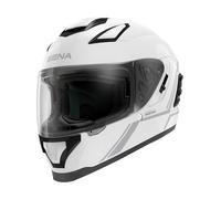 Casco integrale da moto con cuffia in rete SENA Stryker bianco lucido XL