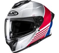 Casco integrale da moto HJC C71 Morix MC21 bianco-rosso-blu S