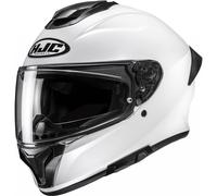 Casco integrale da moto HJC C71 Solid bianco perla S
