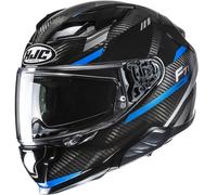 Casco integrale da moto HJC F71 CARBON Esira MC2 nero-blu L