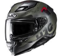 Casco integrale da moto HJC F71 Faco MC1SF cachi-nero M
