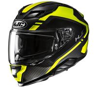 Casco integrale da moto HJC F71 Tozz MC3H nero-giallo fluo XL
