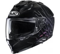 Casco integrale da moto HJC i71 Celos MC5 nero-viola-argento 2XS