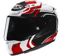 Casco integrale da moto HJC RPHA 12 Lawin bianco-rosso-nero XL