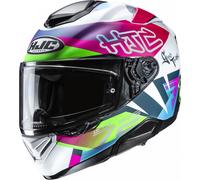 Casco integrale da moto HJC RPHA 72 Goldy MC84SF multicolor L