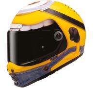Casco integrale da moto HJC V10 Stuart Minions MC3 Giallo-Blu XS