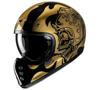 Casco integrale da moto HJC V60 Flame MC9 oro-nero L