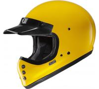 Casco integrale da moto HJC V60 Solid giallo intenso XL