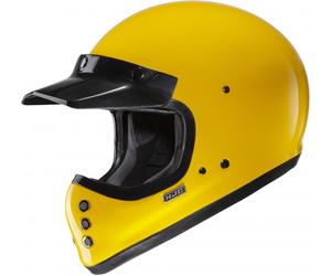 Casco integrale da moto HJC V60 Solid giallo intenso XL