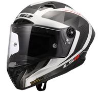 Casco integrale da moto LS2 FF805 Thunder C GP Aero Raute bianco-grigio L