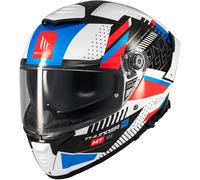 Casco moto integrale MT Thunder 4 SV Luminence blu 3XL