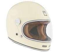 Casco integrale da moto NOX PREMIUM Revenge bianco crema XL