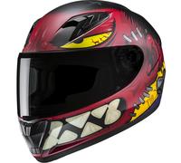 Casco integrale da moto per bambini HJC Y10 Frank MC1SF rosso-nero-giallo S