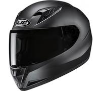 Casco integrale da moto per bambini HJC Y10 Solid semi-piatto nero M