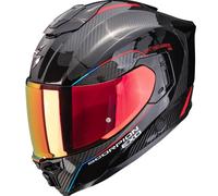 Casco integrale da moto Scorpion EXO-1500 Carbon Air Mundi Nero-Rosso M